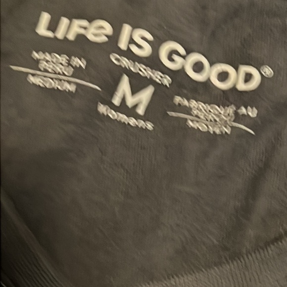 Life is Good Blue Kitty Cat How To Train Your Human T Shirt - Picture 6 of 7